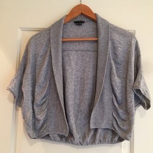 Vintage THEORY cashmere blend shrug sweater